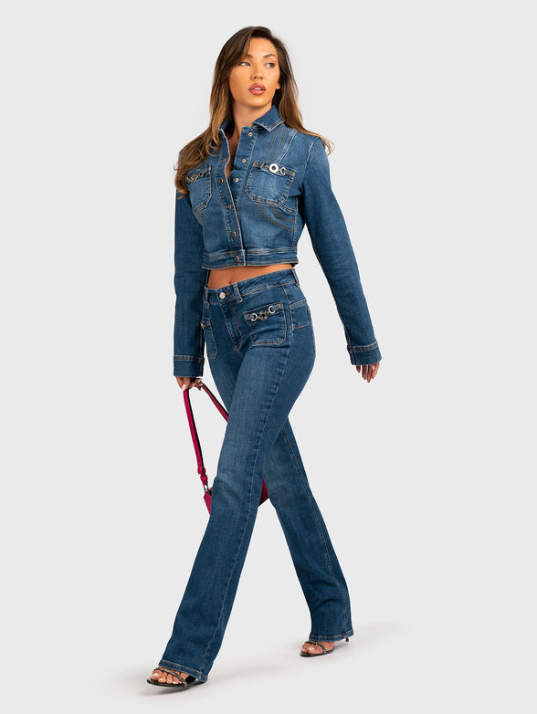 Blue denim jacket - 2