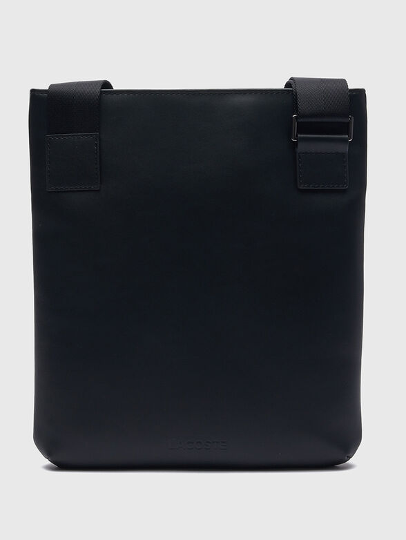 Black crossbody bag with monogram logo - 3