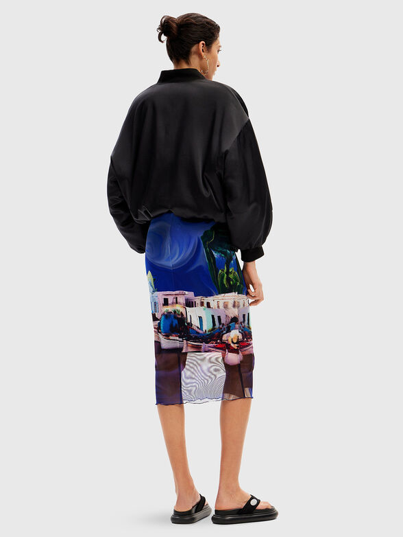 Printed midi skirt - 2