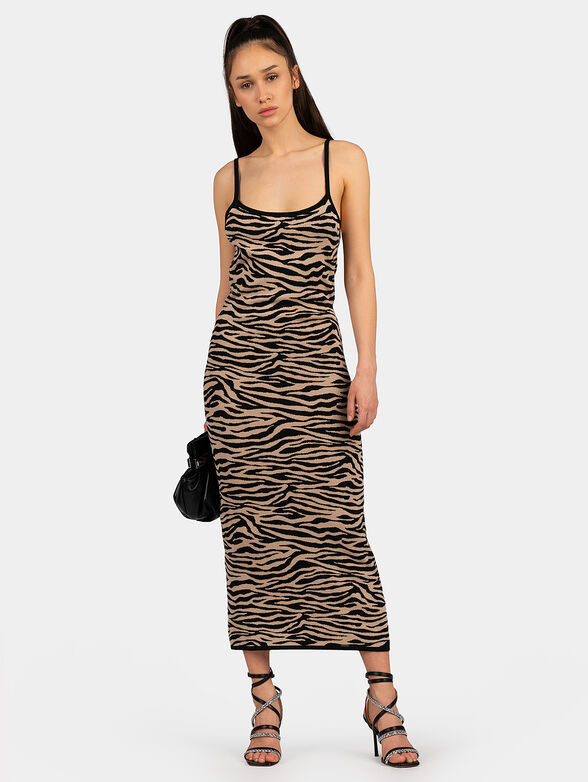 Long knitted dress - 1