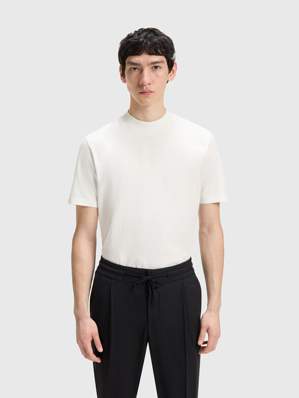 DIMERSOM cotton T-shirt with a crew neck  - 1