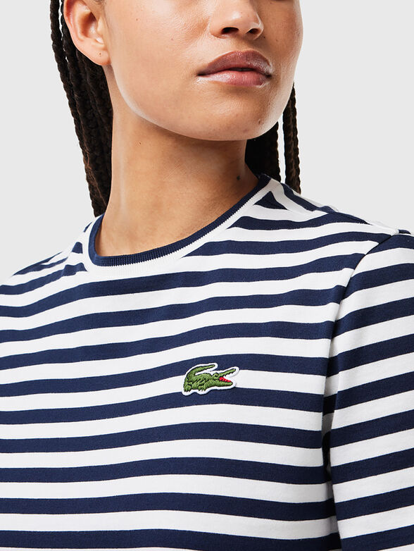 Cotton striped T-shirt  - 6