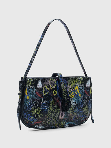 Bag with graffiti print - 3