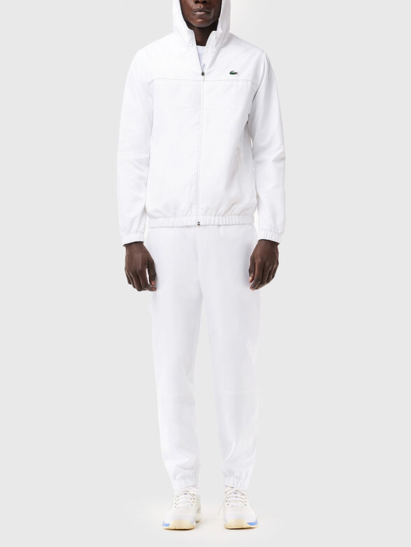 Sports trousers with logo detail  - 6