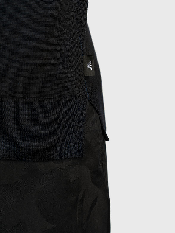 Sweater with contrastic ombre effect - 2