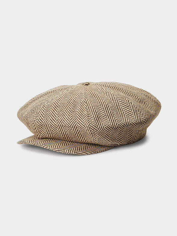 Tweed newsboy cap - 1