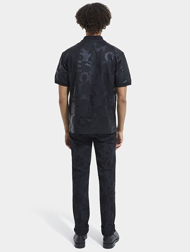 Polo shirt with logo print - 3