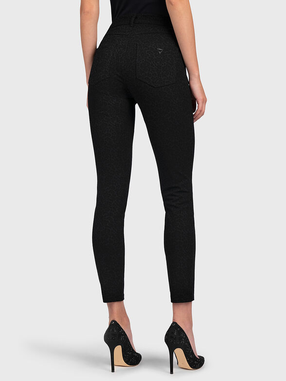 SEXY CURVE Pants with animal print - 2