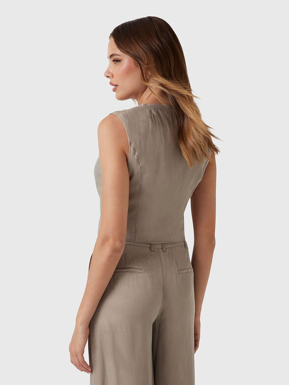 CELESTINE vest with V-neck - 3