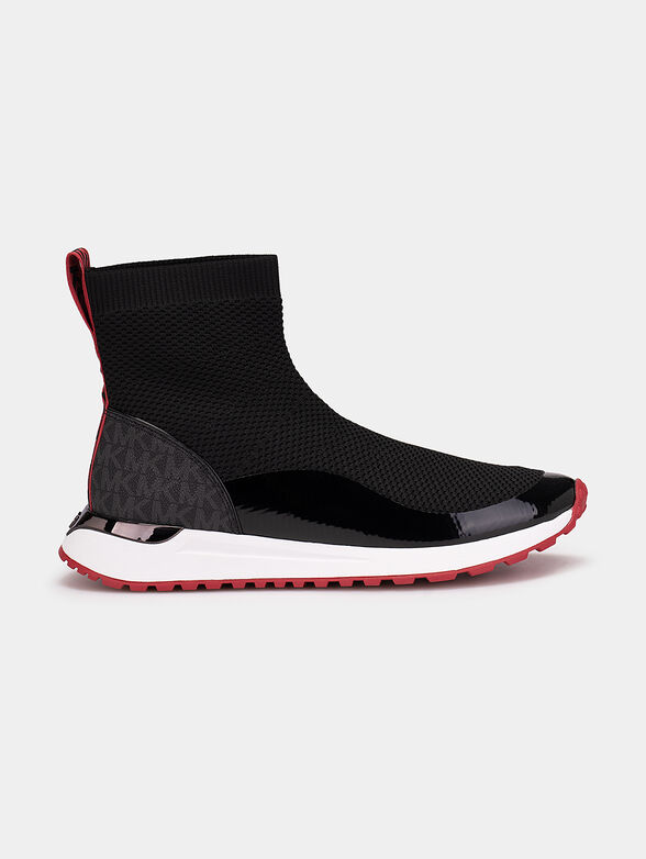 Slip-on sneakers with logo details - 1