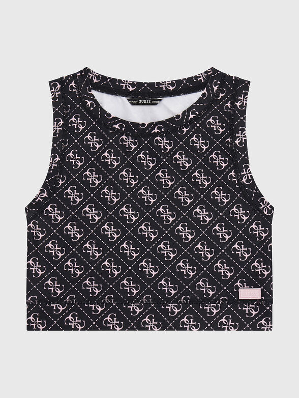 Active bra with 4G monogram print - 1