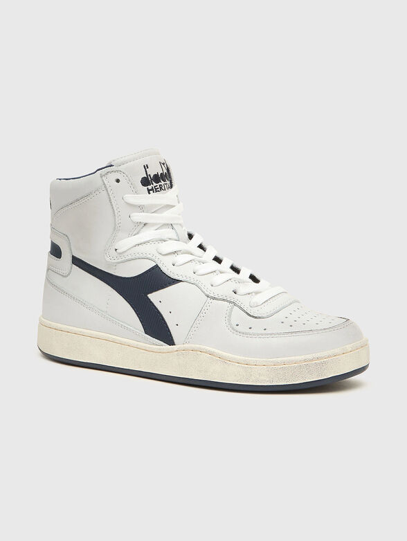 MI BASKET Leather sneakers - 5