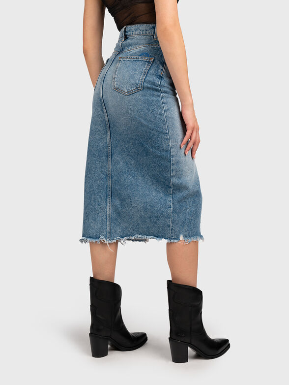 GALITA-B denim midi skirt - 2