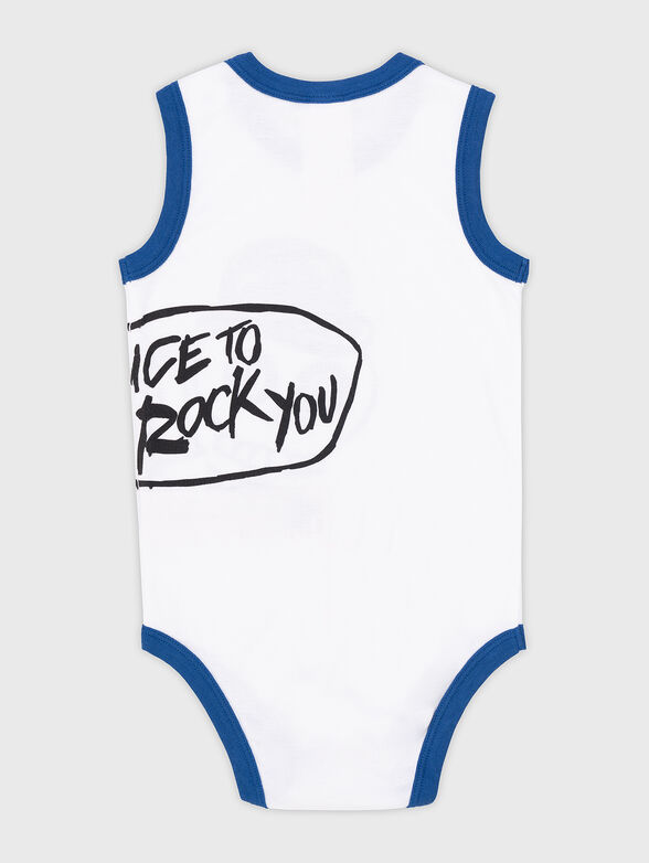 Body with contrasting print - 2