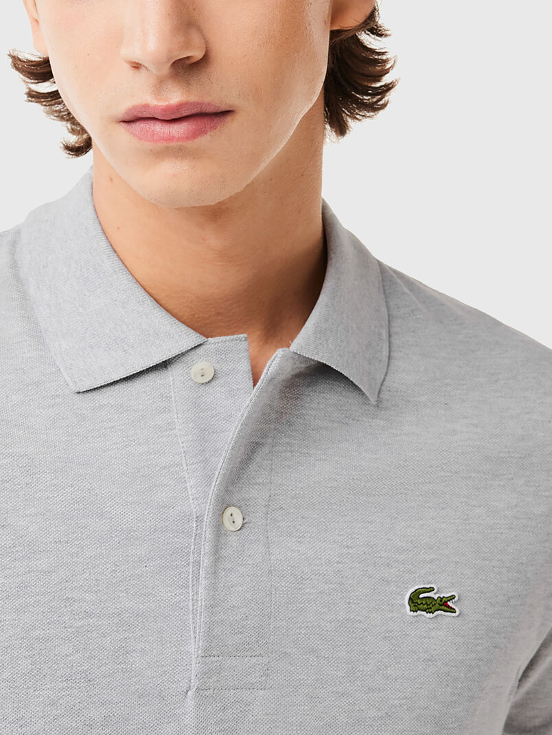 Polo-shirt L.12.12 with short sleeves in dark blue - 3