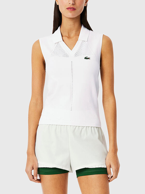 Тop with classic collar - 1