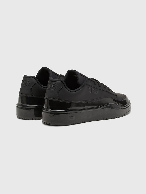  S-TRACKER-D black sport shoes with logo - 3
