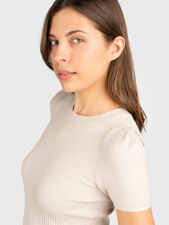 SILVIA blouse in ecru - 4