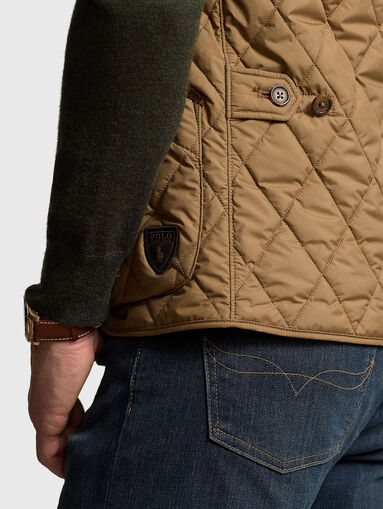 Quilted vest - 5