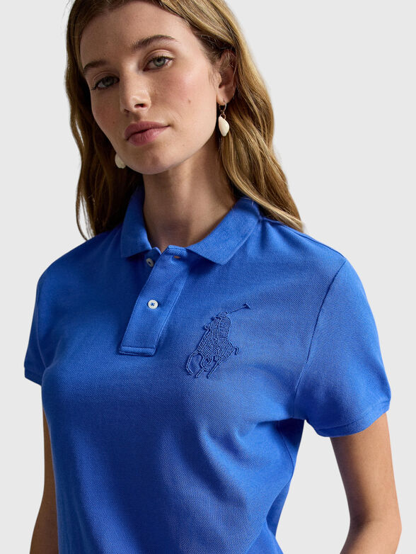 Blue polo-shirt - 4