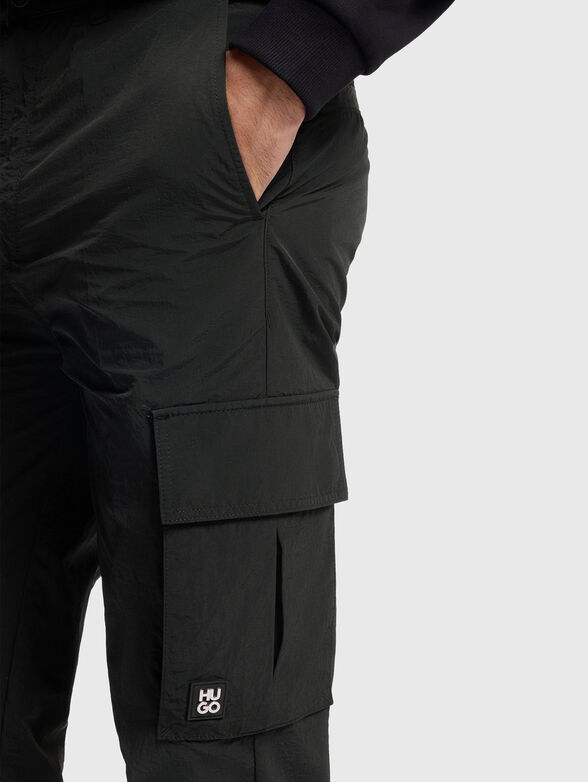 Cargo trousers with mini logo - 3