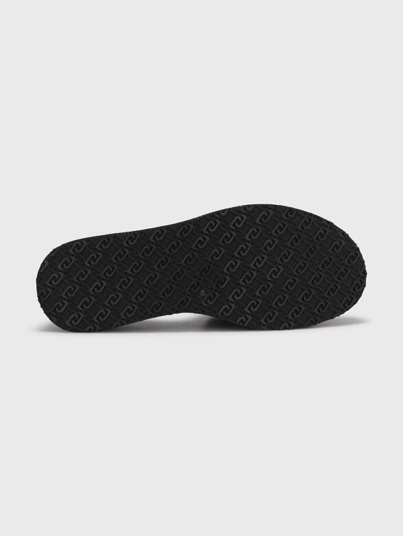 FRIDA black platfrom sandals - 5