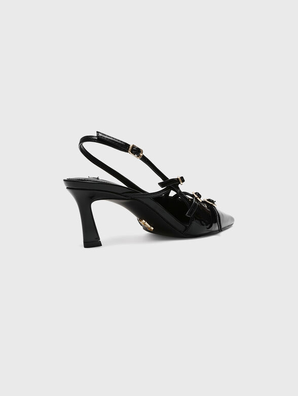 LIANA heeled shoes with patent effect - 3