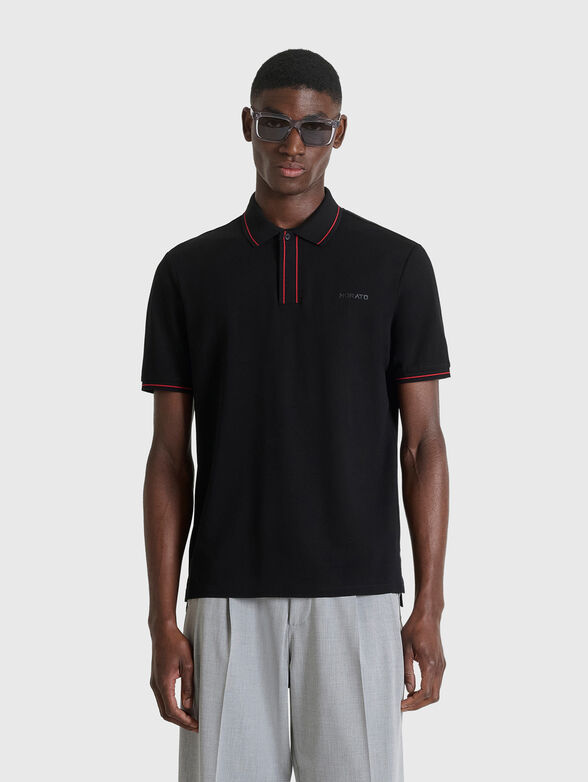 Cotton polo shirt - 1