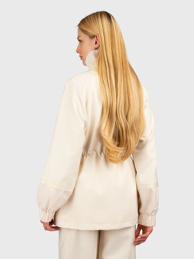 Transitional jacket with high collar  - 3