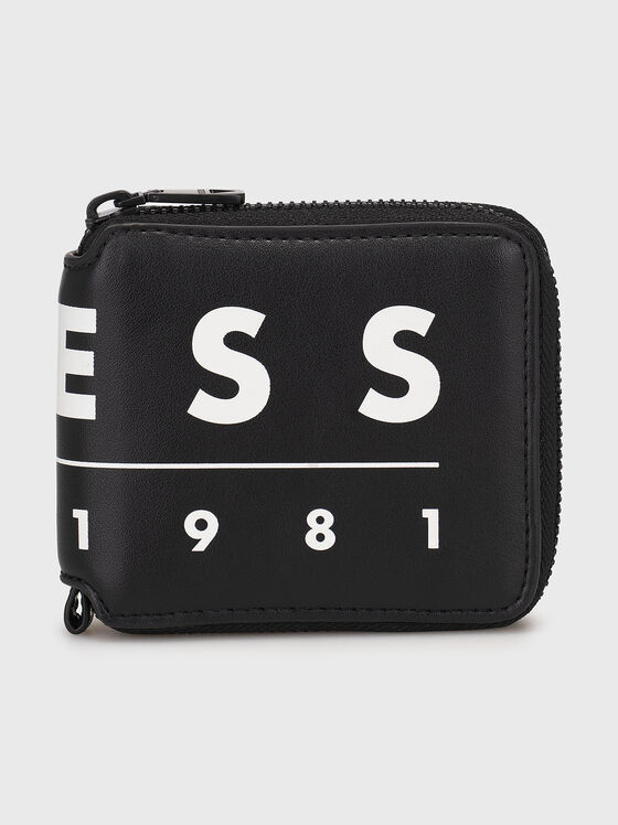 Wallet with logo accent - 1