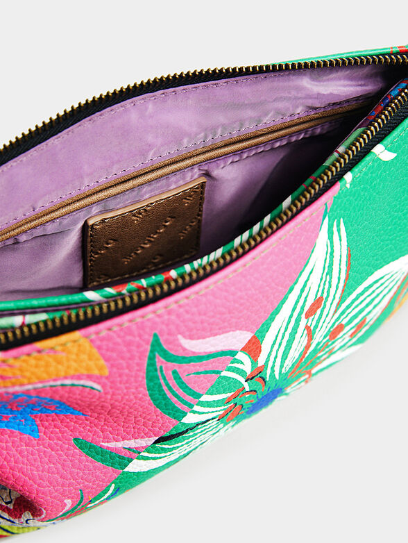 Tropical print clutch - 6