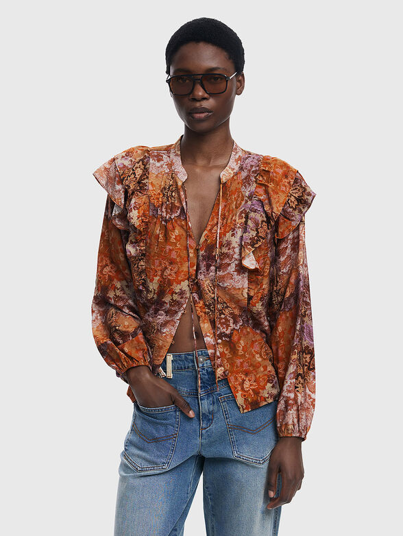 Paisley print blouse - 1