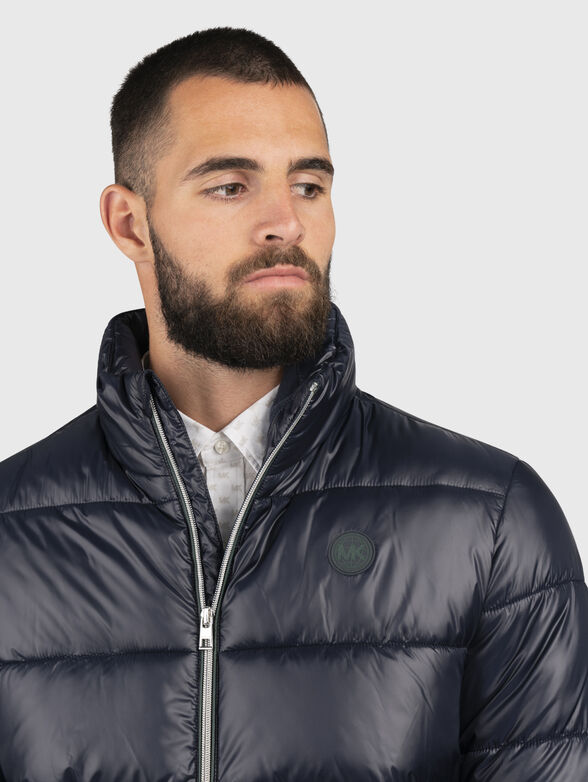 Padded jacket with quilted effect - 4
