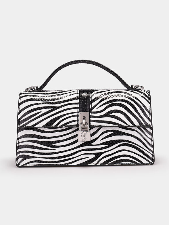 Crossbody bag with animal print - 1