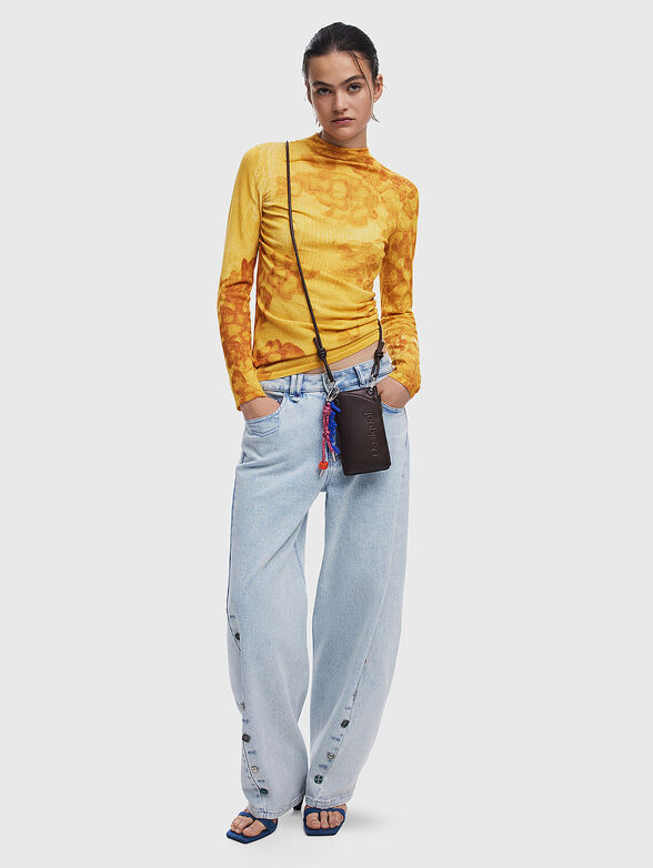 Brown phone case with logo  - 2