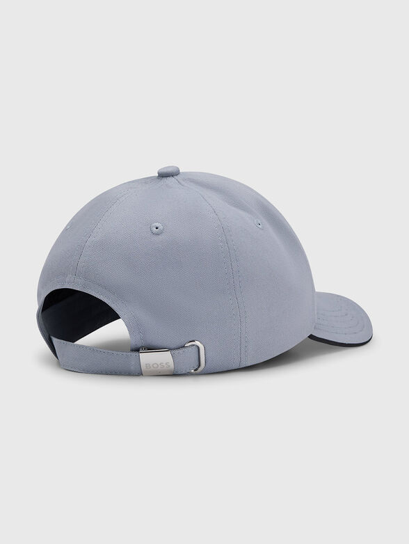 Gray baseball cap with logo - 3