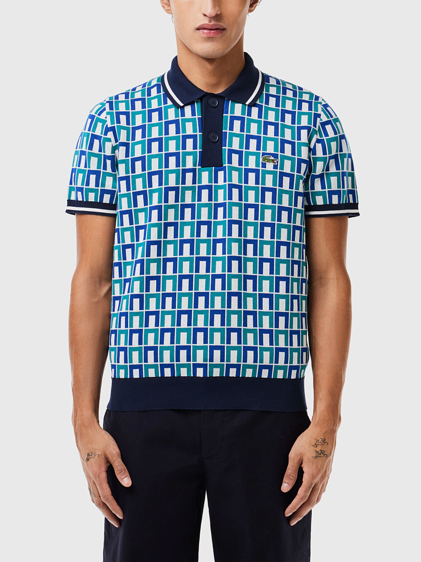 Lacoste knitted polo outlet