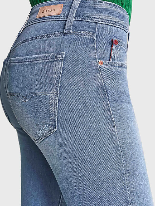 COLETTE Light blue skinny jeans - 4