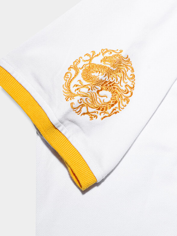 PS007 Polo-shirt with accent art details - 6