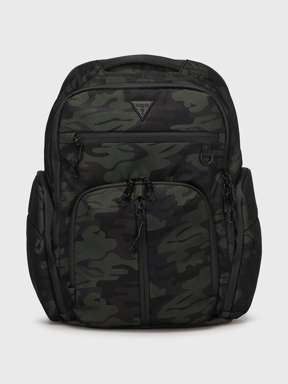 Camouflage backpack with pockets - 1