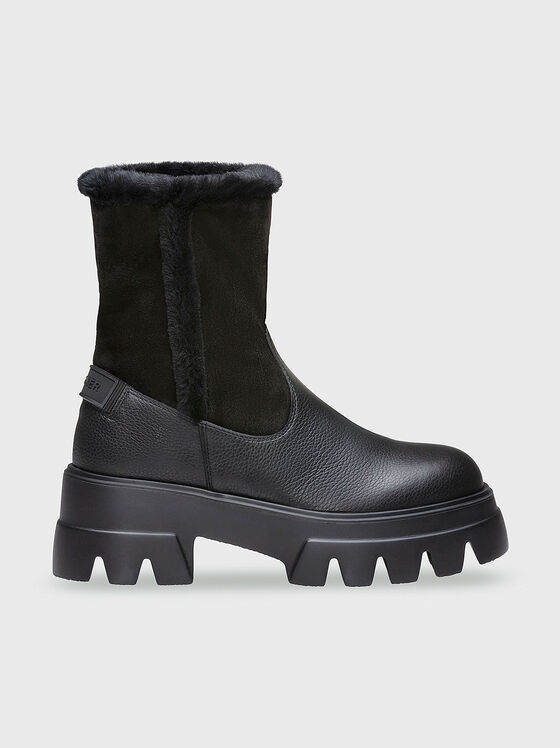 SAPPORO 5 leather anckle boots - 1