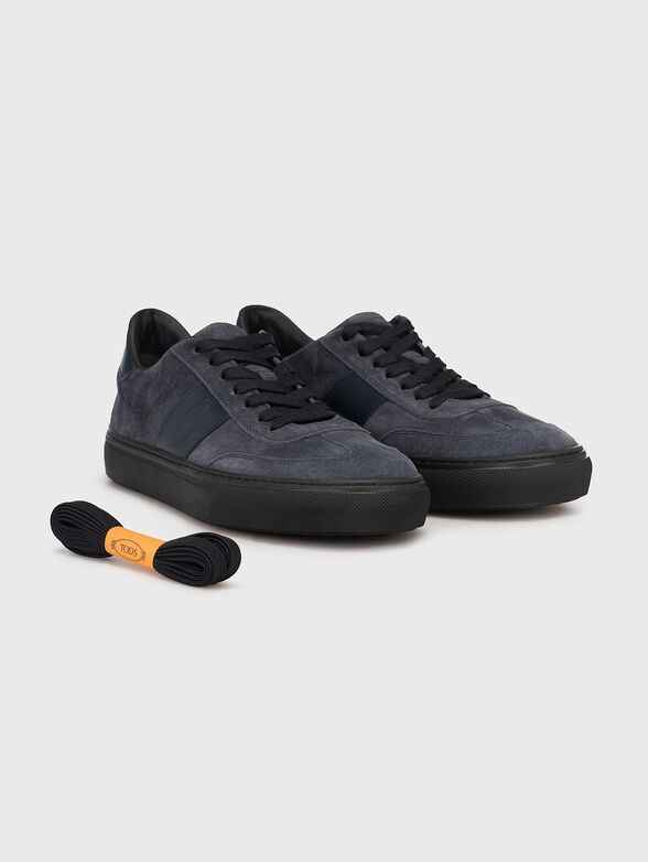 Suede sports shoes - 2