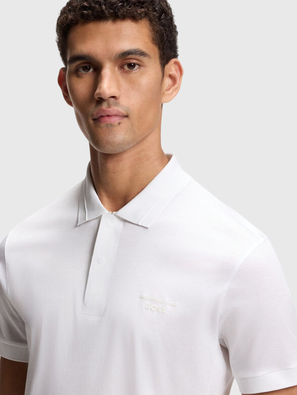 PORSCHE X BOSS cotton polo shirt - 4