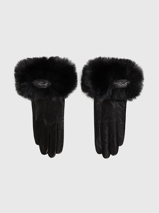 Кожени ръкавици K/SIGNATURE - 1