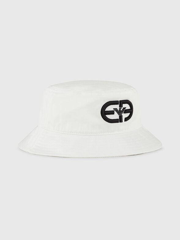 Bucket hat with logo embroidery - 1