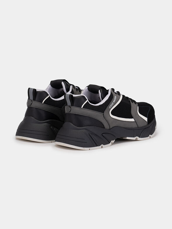 STANDOUT sneakers in beige and black - 3