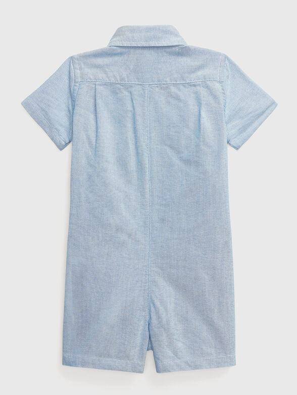 Cotton overalls with embroidery - 2