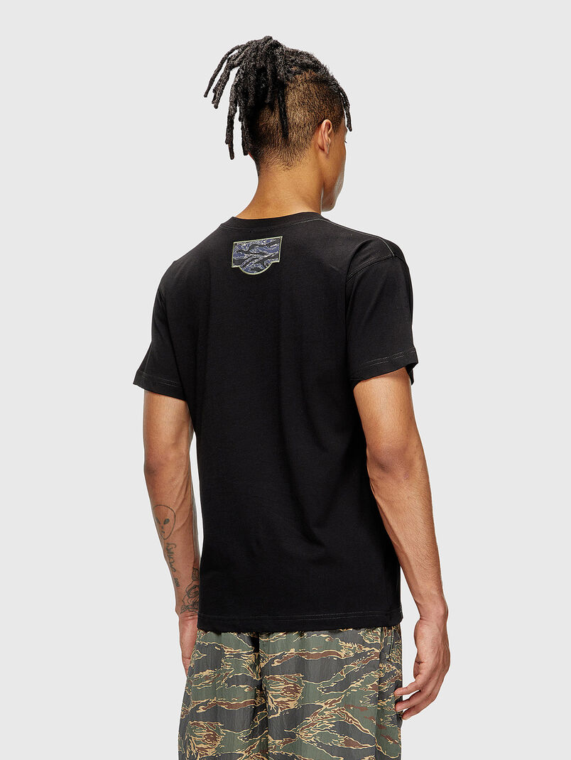 T-NORM-T3 cotton T-shirt with logo embroidery - 3