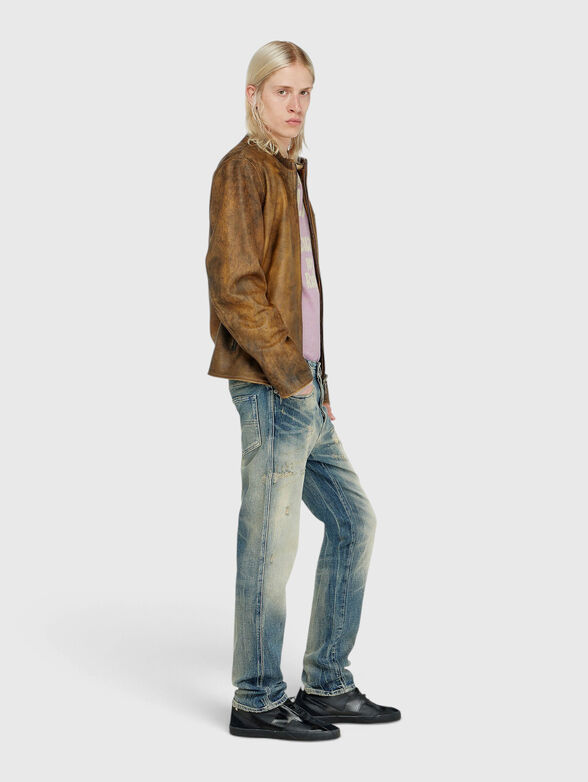 Slim jeans with washed effect - 6