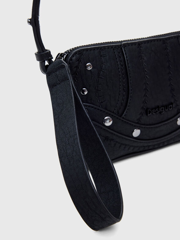 Medium embroidered convertible wallet - 5